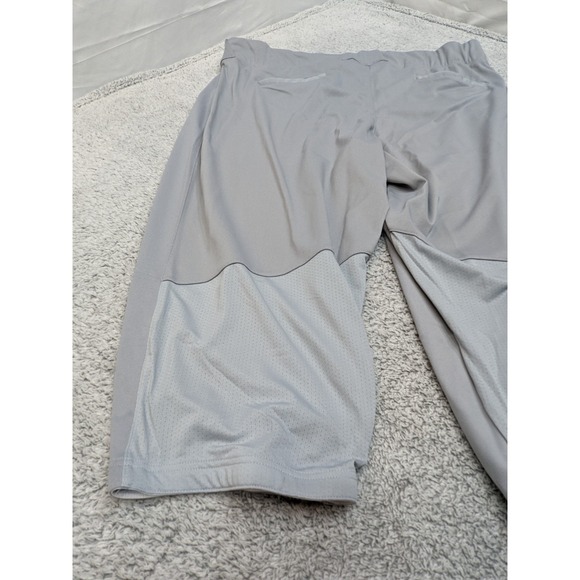 Nike Vapor Select High "Knicker" Baseball Pants Grey/Black Piping Mens Size 3XL. - Picture 13 of 15